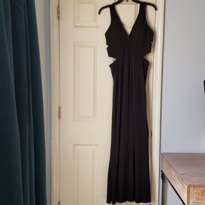 New Black cutout dress